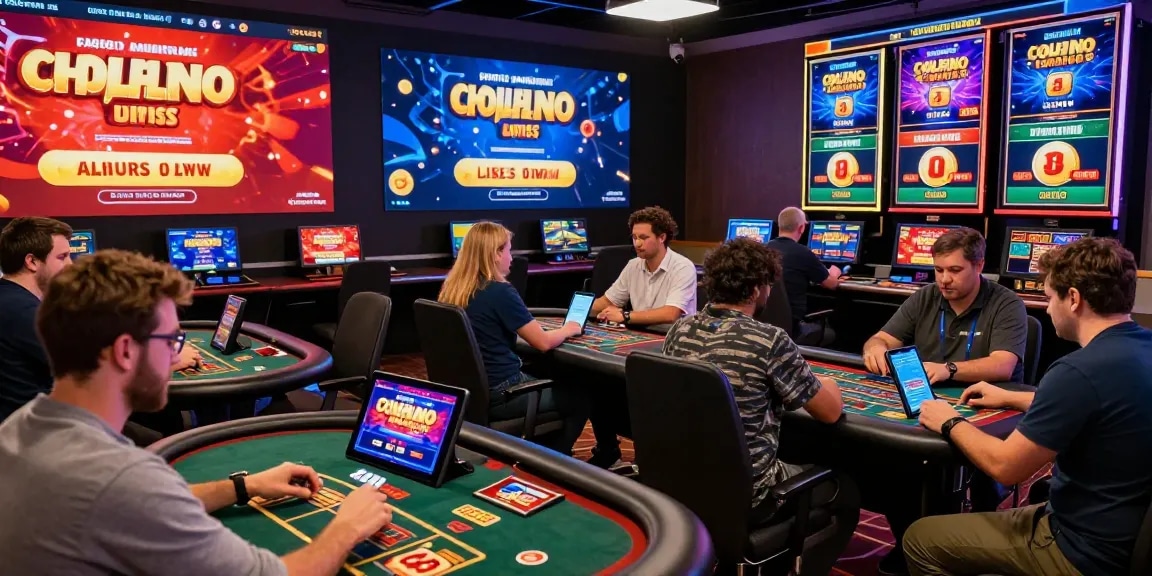 Experience the excitement of online gaming at https://rcnhca.org.uk with diverse players engaging in various casino games and vibrant promotions.