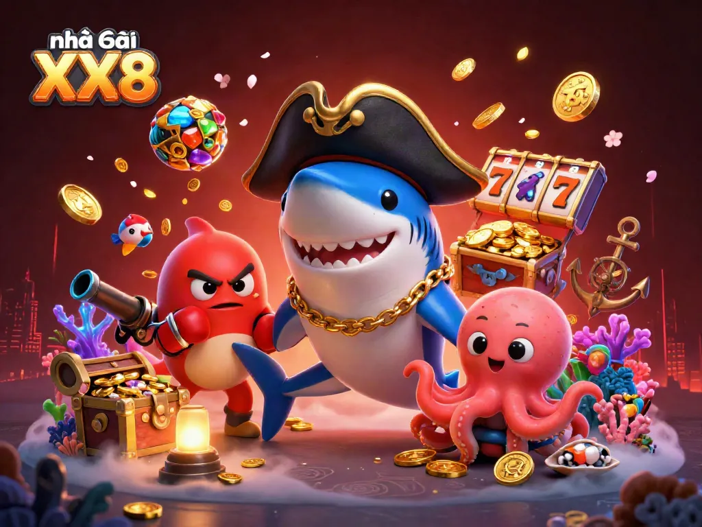 Engage with Nhà cái XX8's dynamic casino games featuring vibrant characters and rich gameplay.