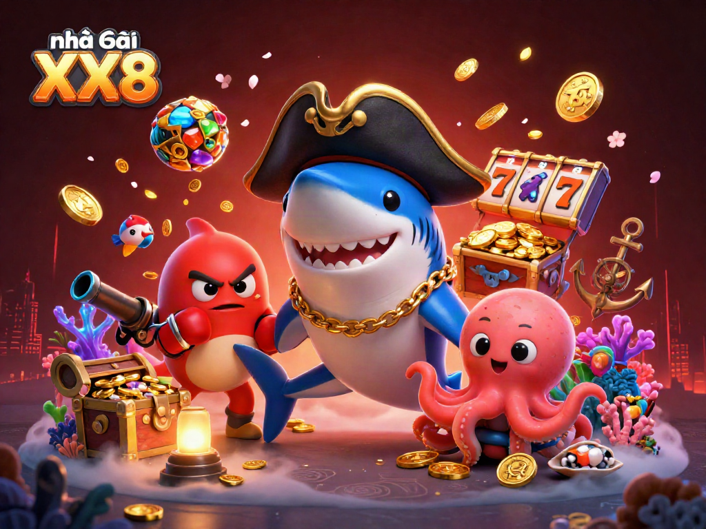 Engage with Nhà cái XX8's dynamic casino games featuring vibrant characters and rich gameplay.