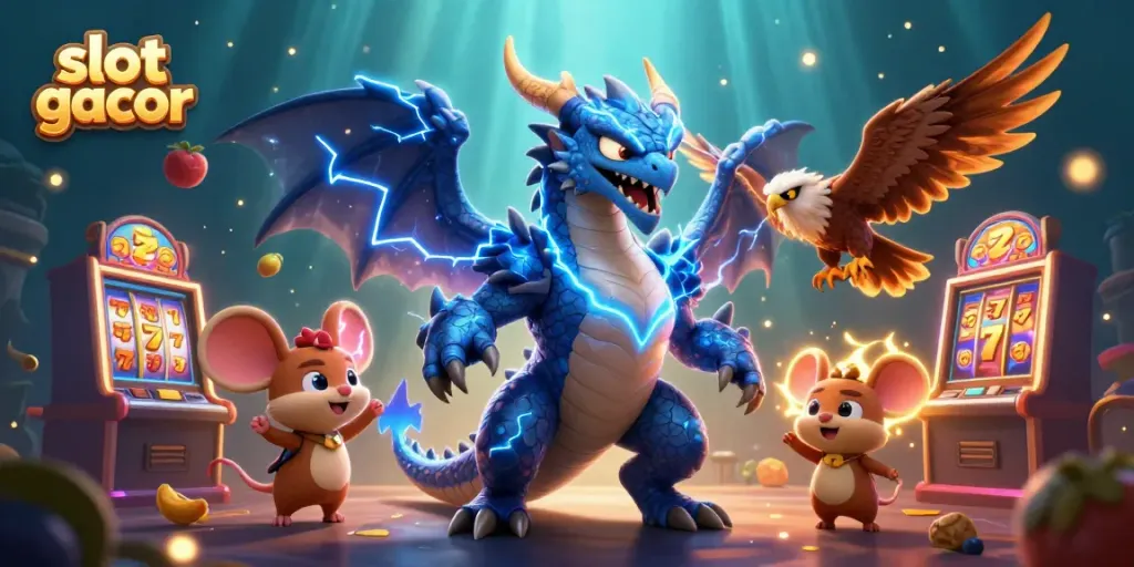 Mengguncang slot gacor dengan naga, elang, dan tikus dalam aksi meraih jackpot