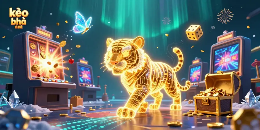 Experience the excitement of kèo nhà cái with captivating digital casino elements and vibrant animations.