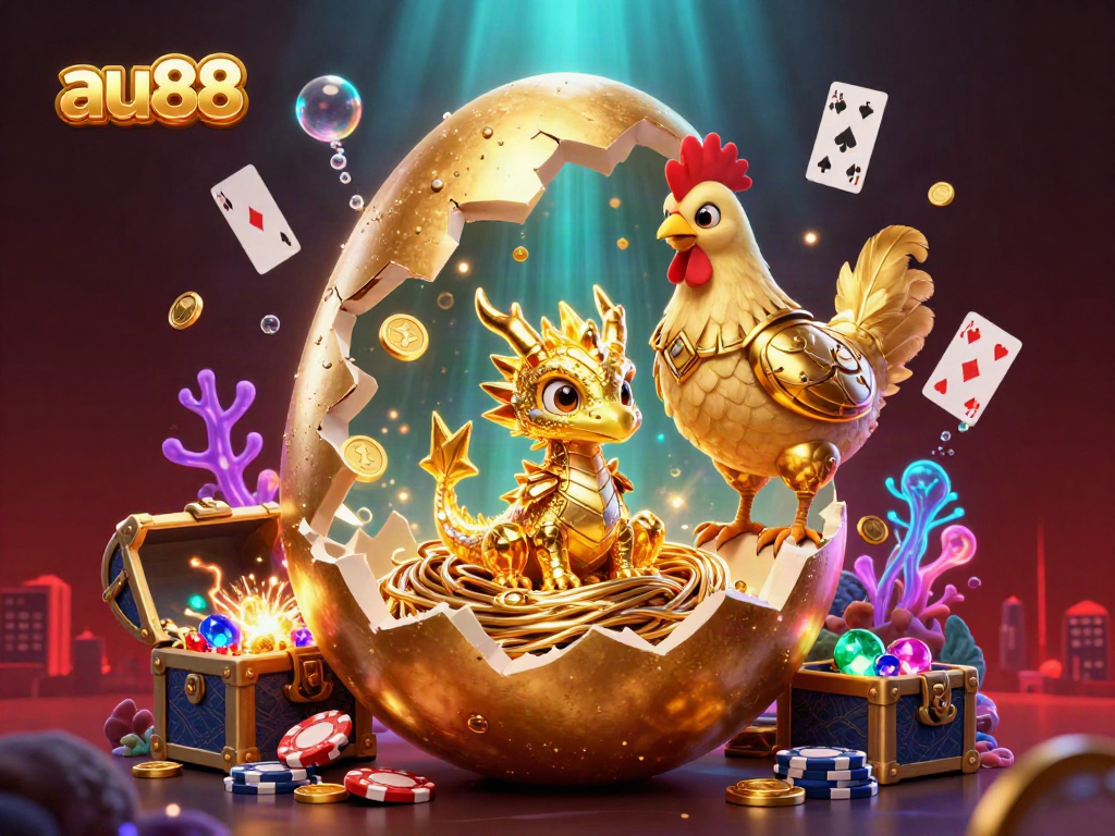 Experience thrilling gameplay with gold-themed elements embodying au88, a vibrant casino adventure.