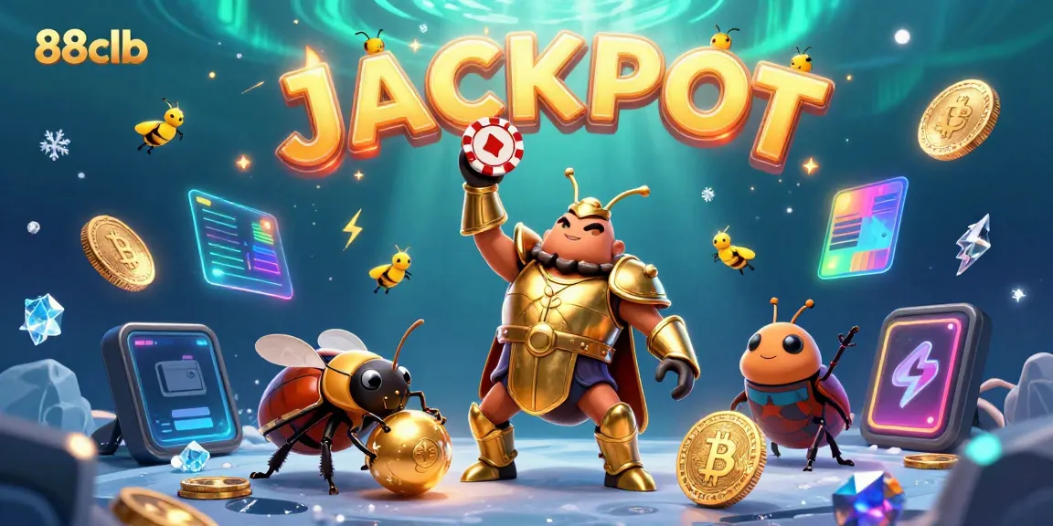 88clb celebrates a poker victory with themed characters and catchy visuals, enhancing your gaming excitement.