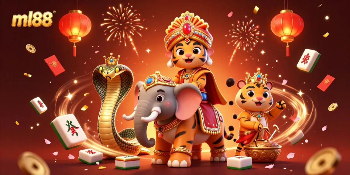 Experience winning at ml88 with our vibrant, celebratory casino scene showcasing dynamic games and excitement.