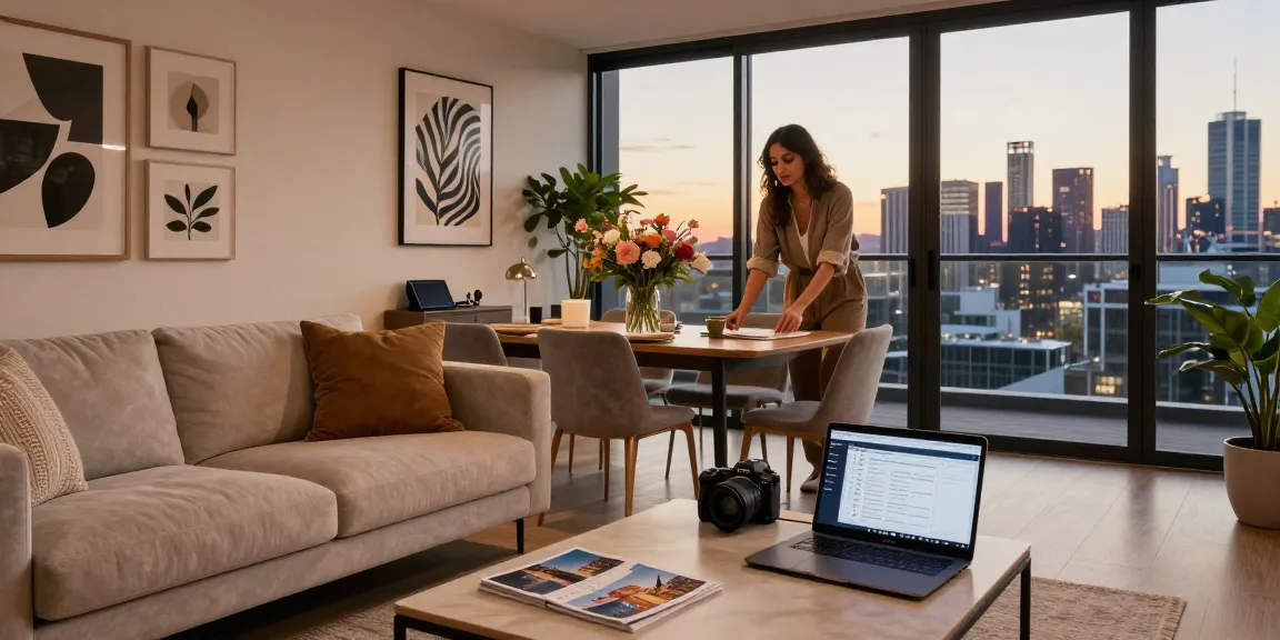 Experience a stylish Airbnb stay with Houst Melbourne, featuring an inviting apartment atmosphere and a local host setting the space.