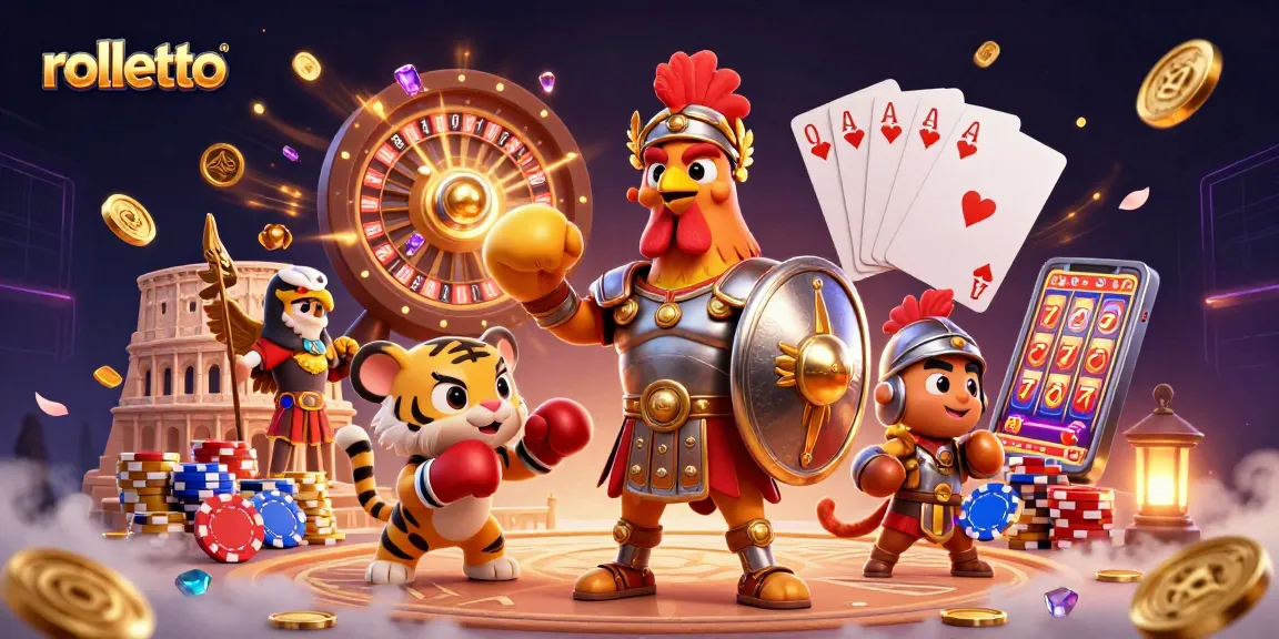 Experience the thrill of rolletto casino with vibrant characters and dynamic gaming elements