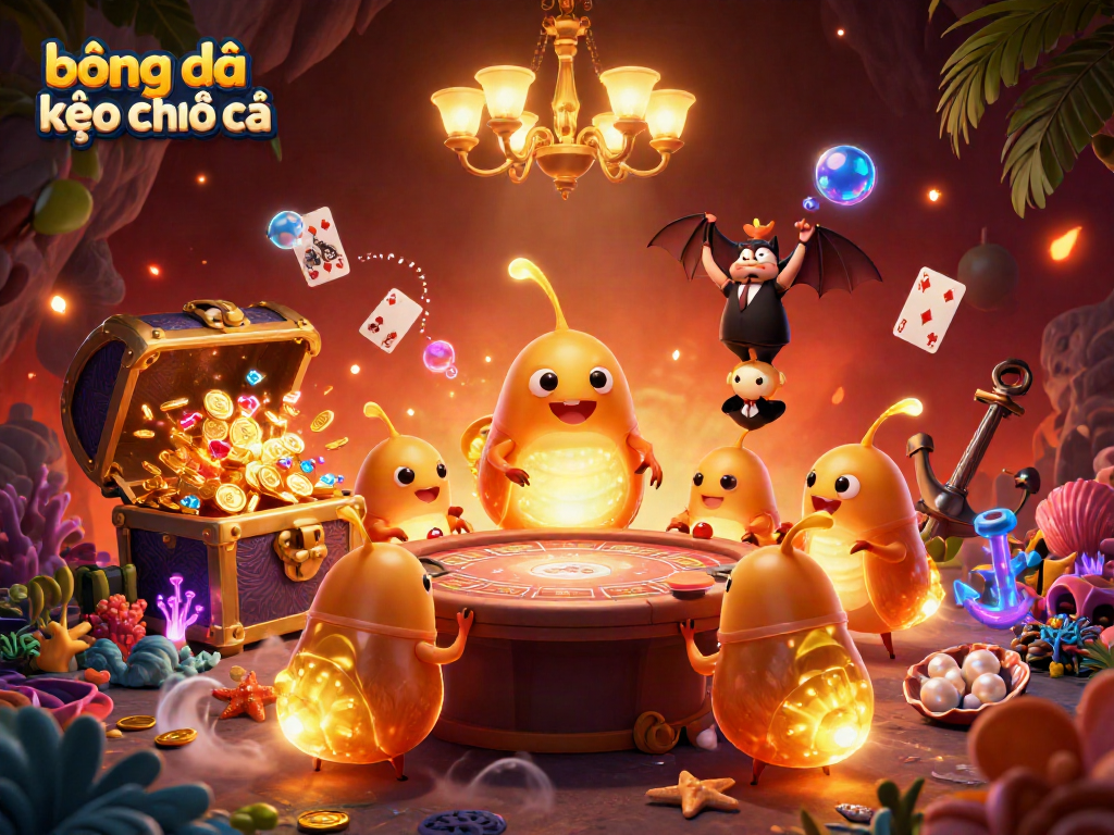 Engage with bóng đá kèo nhà cái as glowworms illuminate a vibrant cave casino filled with excitement.
