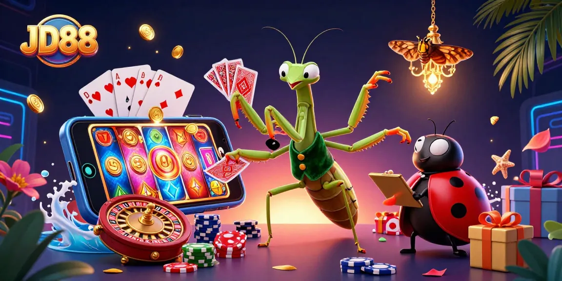 Engage in winning strategies at JD88 while enjoying vibrant 3D casino gameplay.