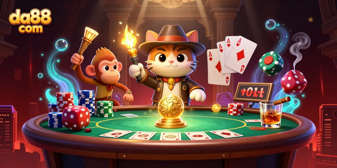 Experience winning strategies with da88 com in this vibrant casino scene filled with action.
