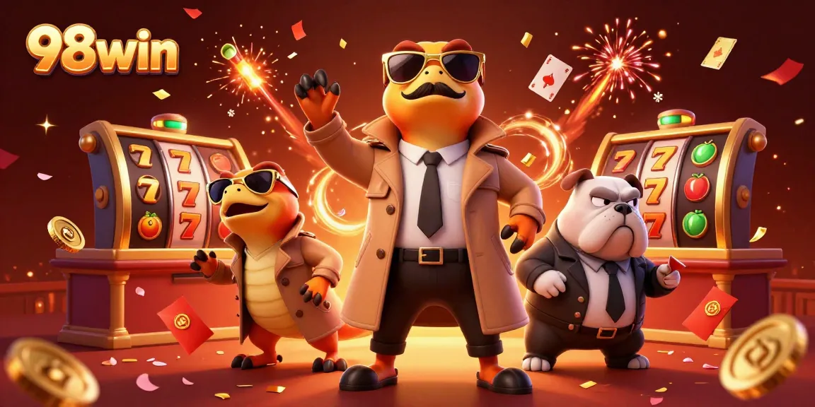 Experience the excitement of 98win slot games with raptors in disguise at a VIP casino lounge.