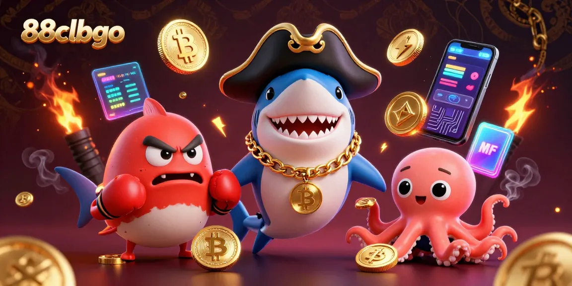 Engage in thrilling action with 88clbgo's vibrant pirate-themed digital illustration.