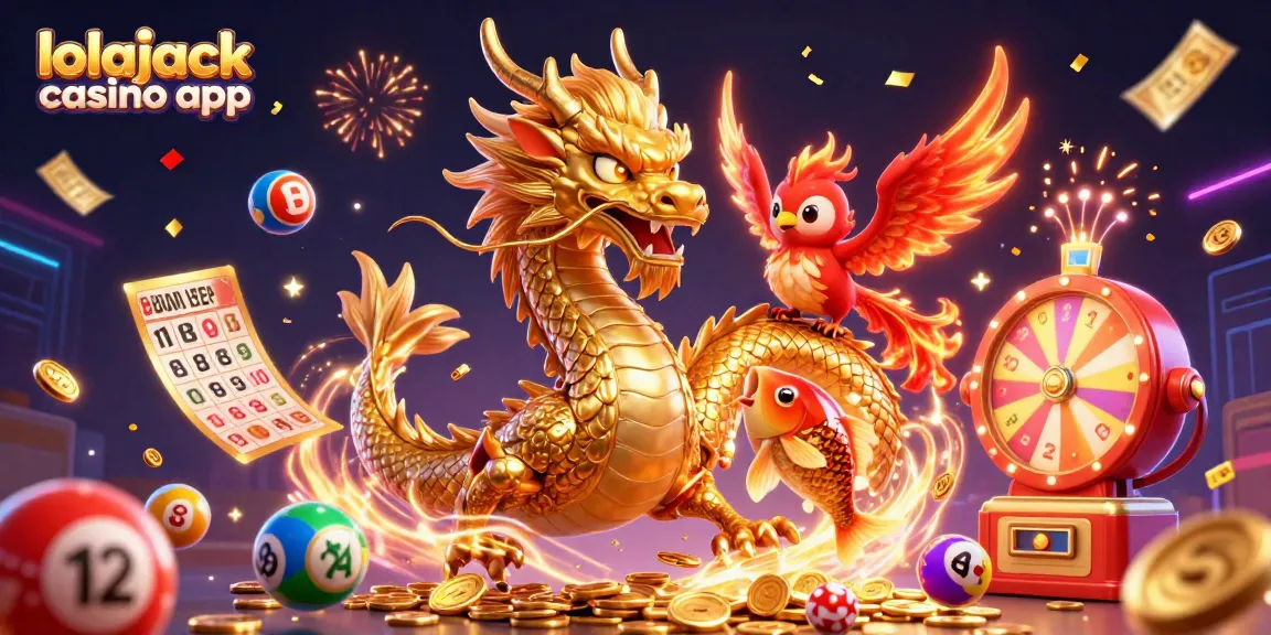 Engage with the exciting lolajack casino app featuring dynamic gaming elements and vibrant characters.