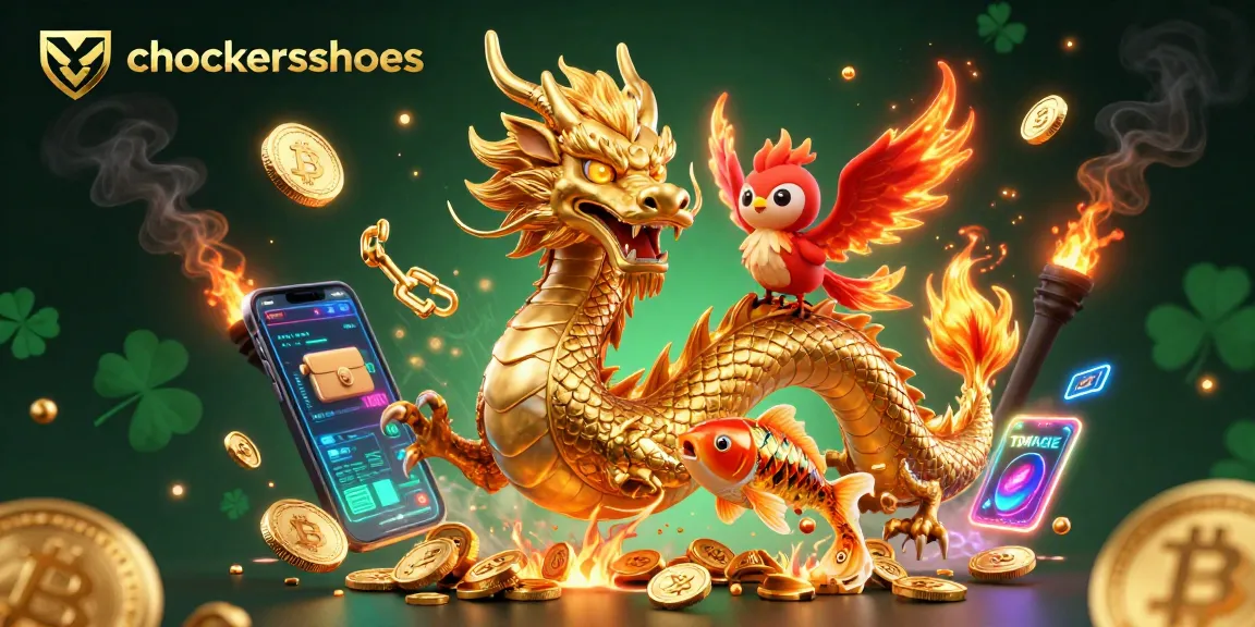 Experience thrilling wins at chockersshoes casino with vibrant characters and crypto excitement.