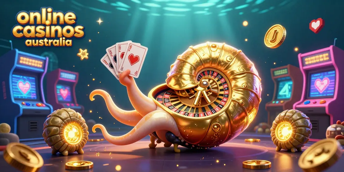 Experience thrilling gameplay at online casinos Australia with an enchanting 3D nautilus roulette.